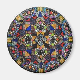 Imã Espanhol Mosaico Mandala Magnet