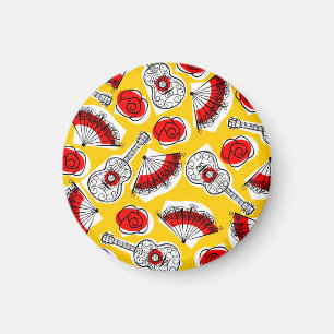 Imã Espanhol Souvenirs Multiímã redonda