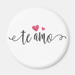 Imã Espanhol Te Amo Namorados | Magnet