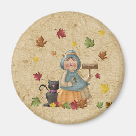 Imã Espantalho e seu gato preto