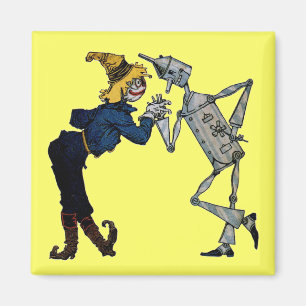 Imã Espantalho e Tin Man Magnet