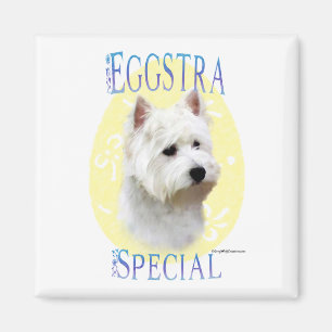 Imã Especial Westie Eggstra - Magnet
