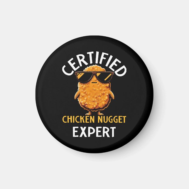 Imã Especialista Certificado em Nuggets de Frango (Frente)