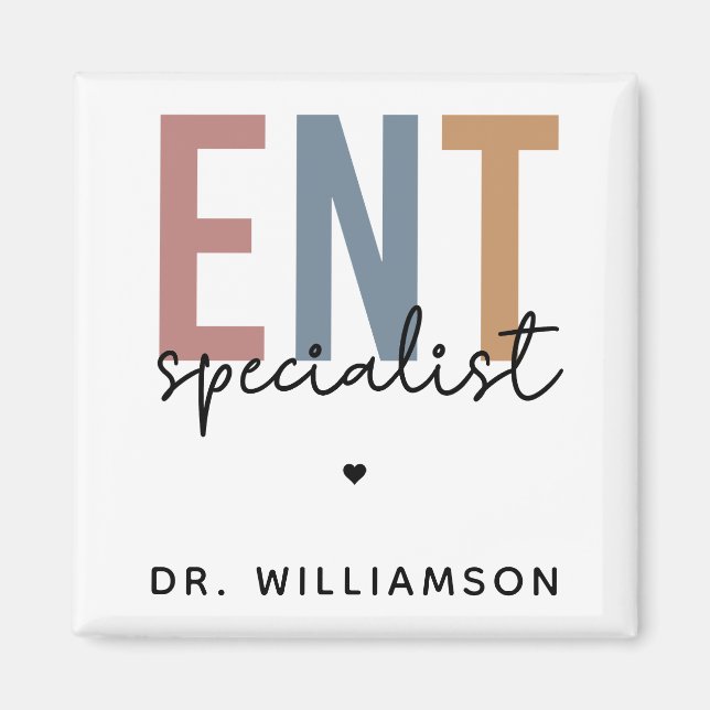 Imã Especialista em ENT Doctor ENT Personalizado (Frente)