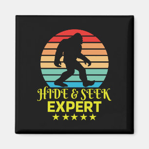 Imã Especialista em Esconde-Esconde Bigfoot Engraçado