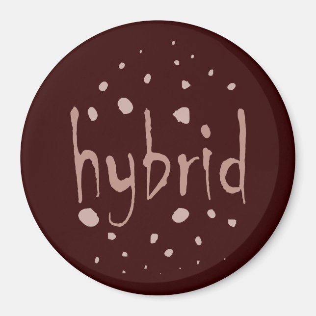 Imã Espécies novas de raças mistas de alienígena híbri (Frente)