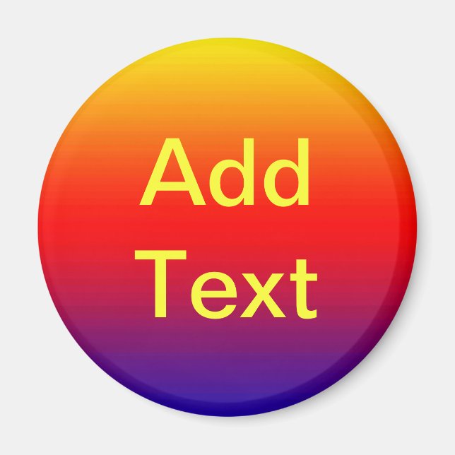 Imã Espectro de Cores Horizontais -1 (Frente)