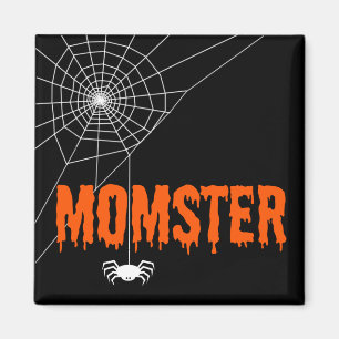 Imã Espelho Laranja Momster Fonte Aranha
