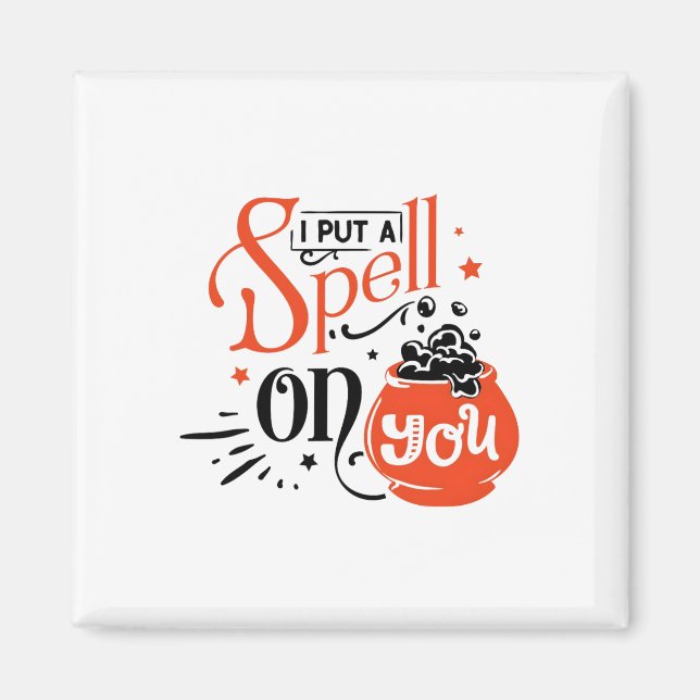 Imã Espelho Que Te Coloquei Na Época De Halloween Spoo (Frente)