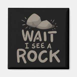 Imã Espera eu ver uma rocha