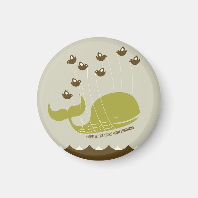 Imã Esperança é a coisa com penas (Frente)