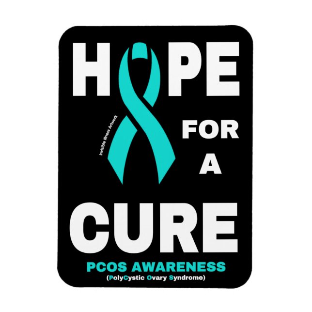 Ímã Esperança Por Um Magnet Cure... PCOS (Vertical)