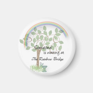 Imã Esperando no íman de perda de animais da Rainbow B