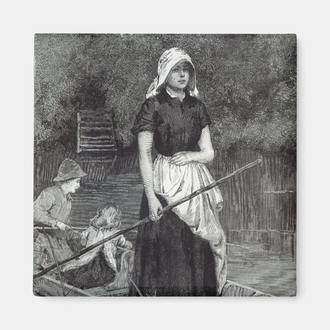 Imã Esperando pelo Pai, de "Hora de Leisure", 1888 (Frente)