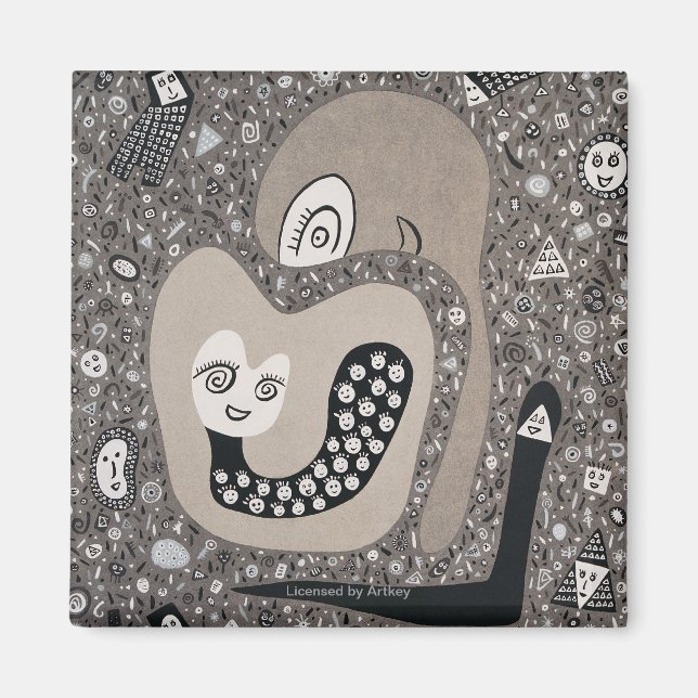 Imã Esperando Um Bebê (Frente)