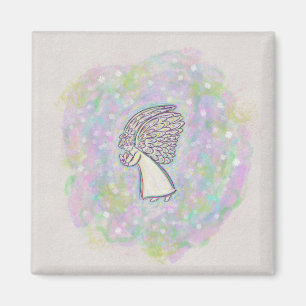 Imã Esperar Coisas Boas, Anjo, Imagens Personalizadas