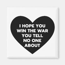 Imã Espero que vença a guerra que não conte a ninguém