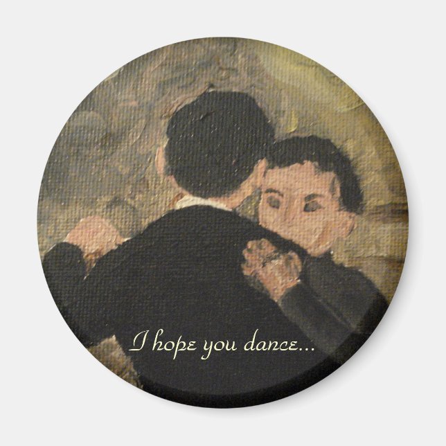 Imã Espero que você dança (Frente)