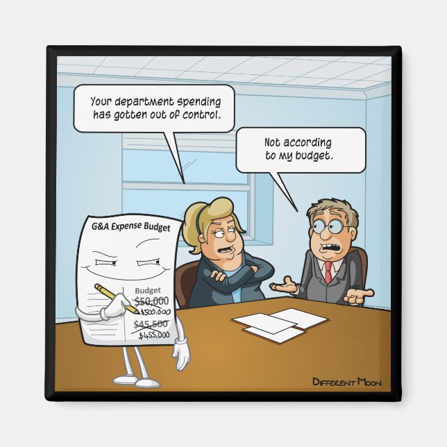 Imã Espetacular Magnet Quadrado de Orçamento (Frente)