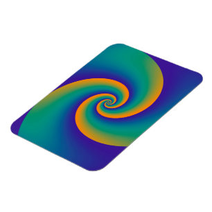 Ímã Espirais em Segundo Plano abstrato soft V