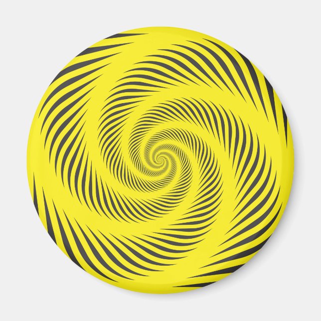 IMÃ ESPIRAL AMARELO (Frente)