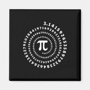 Imã Espiral Camisa Pi Dia Pi Amante de Matemática