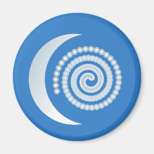 Imã Espiral da Lua Prateada