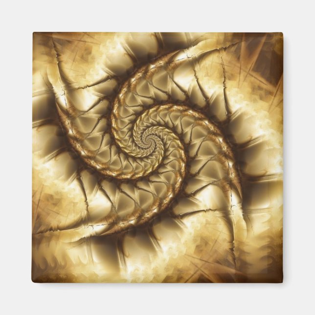 Imã Espiral de metal (Frente)