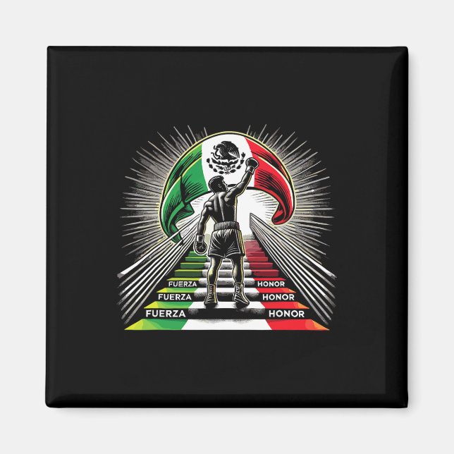 Imã Espírito de Honra do Fuerza no Boxing mexicano (Frente)