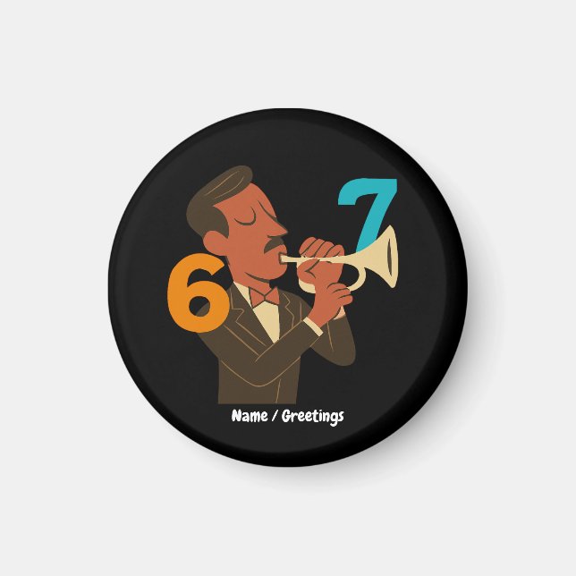 Imã Espírito de Jazz Retrô 67 – Festival de Estilo Mod (Frente)