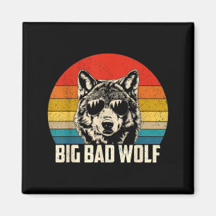 Imã Espírito de lobo grande e lobo mau, matilha de lob