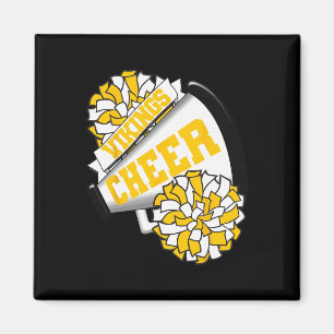 Imã Espírito de Torcida de Cheerleading Vikings Ck par