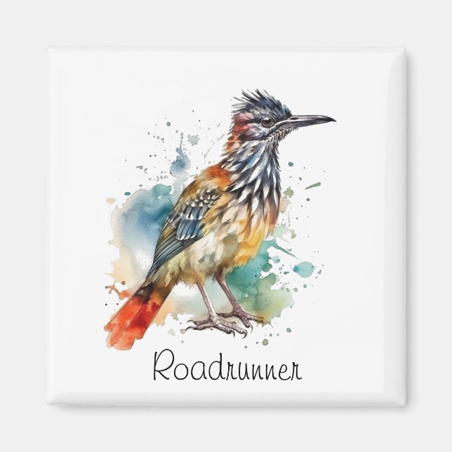 Imã Espírito do Deserto, Roadrunner em Aquarela, perso (Frente)