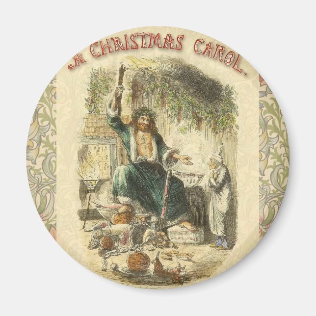 Imã Espírito do Natal Presente Scrooge (Frente)