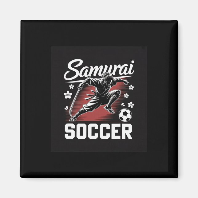 Imã Espírito Guerreiro Samurai Futebol Katana Lâmina (Frente)