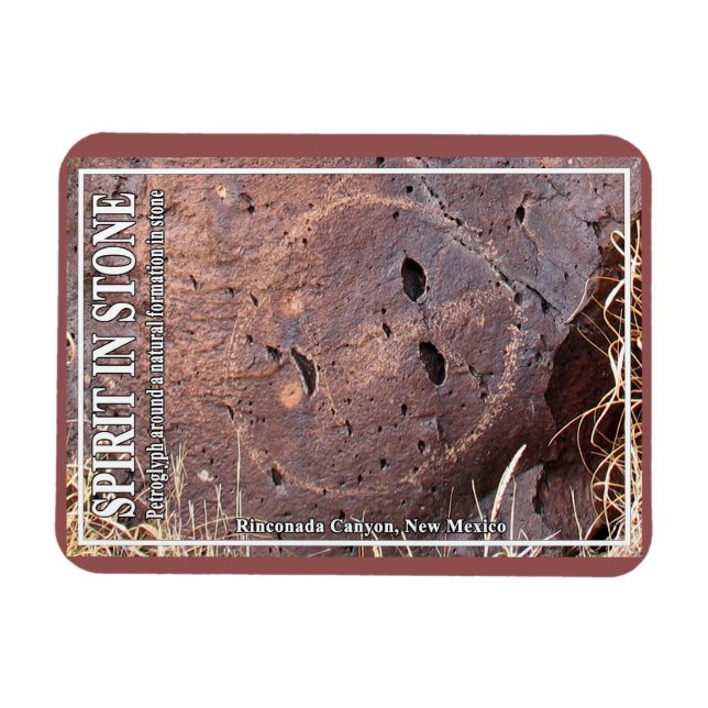 Ímã Espírito na Pedra (Horizontal)