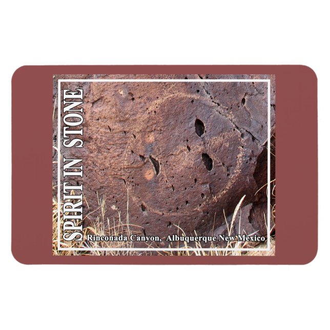 Ímã Espírito na Pedra (Horizontal)