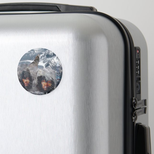 Imã Espírito Nativo no Alasca (In Situ (Luggage))