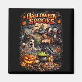 Imã Espíritos de Halloween