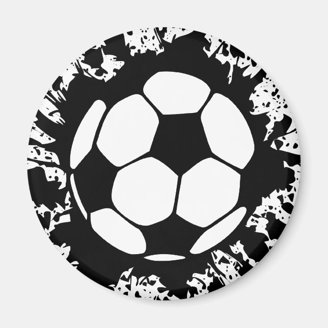 Imã espirro de futebol. (Frente)