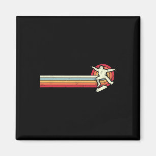 Imã Esportes de Ação de Skate Retro Longboard Vintag