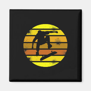 Imã Esportes de skate retrô estilo vintage 1