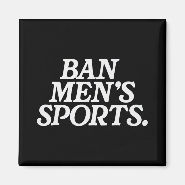 Imã Esportes Divertidos para Homens  (Frente)