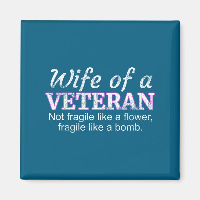 Imã Esposa de um marido de apoio militar veterano (Frente)