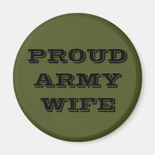 Imã Esposa do Exército Orgulhosa do Magnet