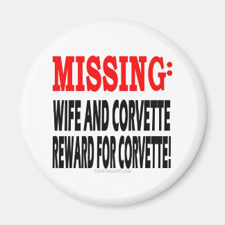 Imã Esposa e Corvette em Falta para Corvette