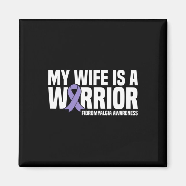 Imã Esposa é guerreira Fibromialgia Consciência (Frente)