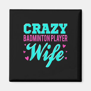 Imã Esposa Louca Jogadora de Badminton Peteca
