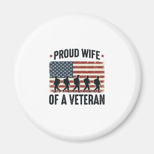 Imã Esposa Orgulhosa de um Veterano Design de Camisa P