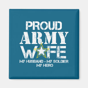 Imã Esposa orgulhosa do exército t para esposa militar